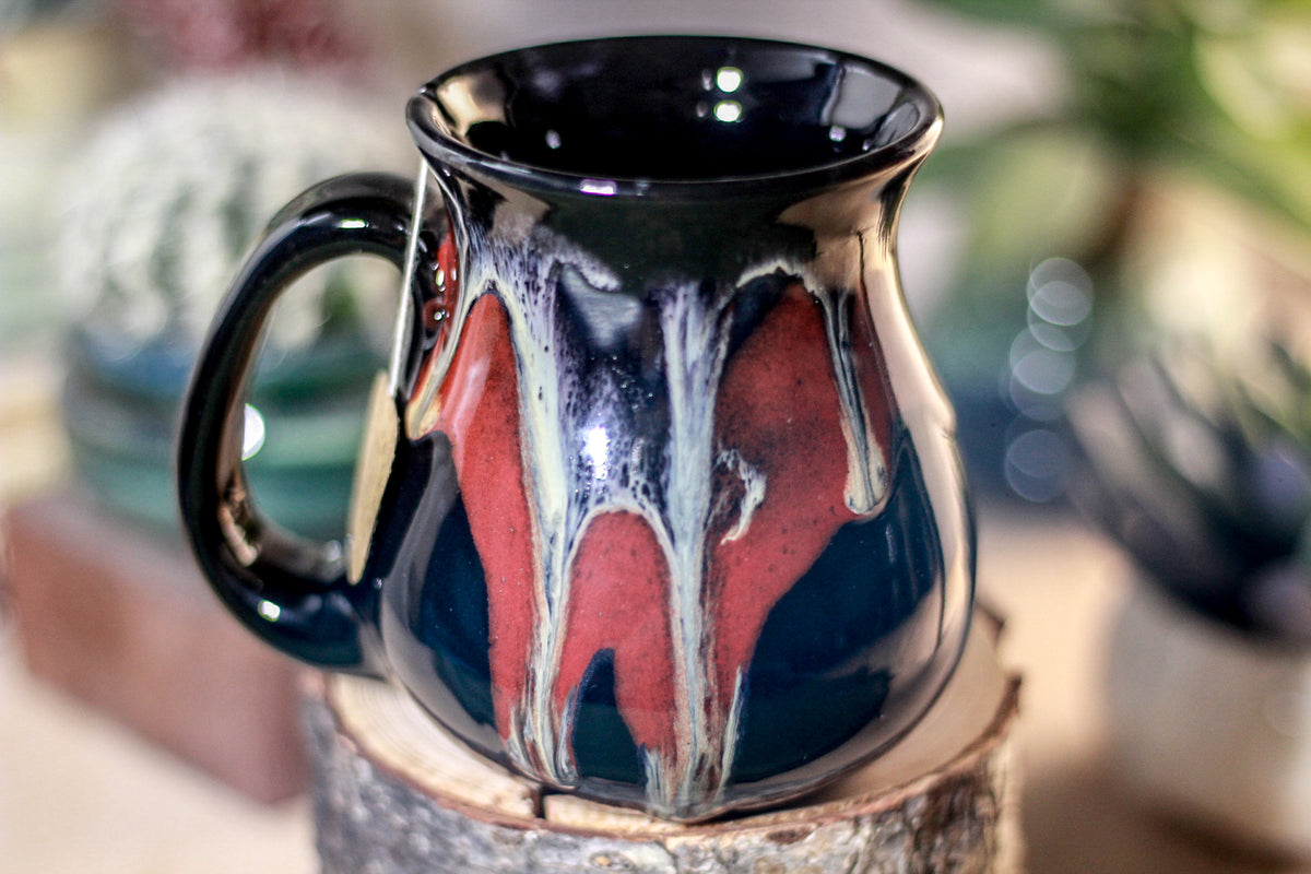 41-F Molten Cavern Flared Notched Mug, 13 oz.
