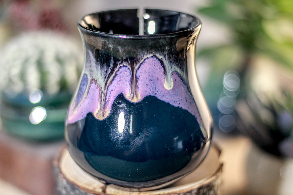 43-F Amethyst Cavern Barely Flared Notched Mug, 12 oz.