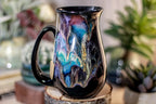 47-B Cosmic Grotto Barely Flared Notched Mug, 16 oz
