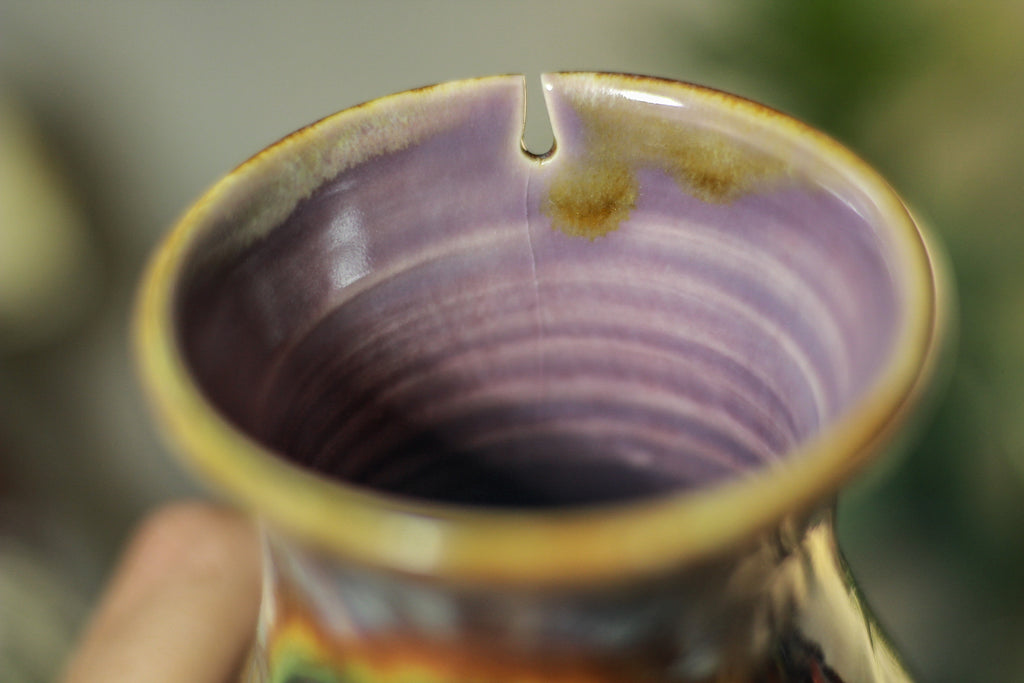 07-P Notched Flared Mug - MISFIT, 80% off - This mug not intended as a drinking vessel