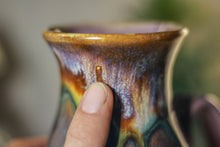 Load image into Gallery viewer, 07-P Notched Flared Mug - MISFIT, 80% off - This mug not intended as a drinking vessel