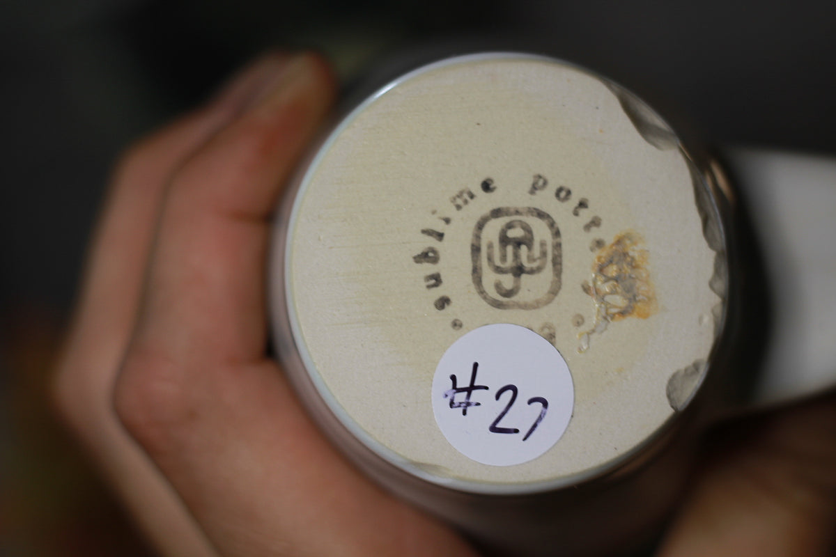 27-D Barely Flared Notched Mug - MISFIT, 11 oz. - 40% off