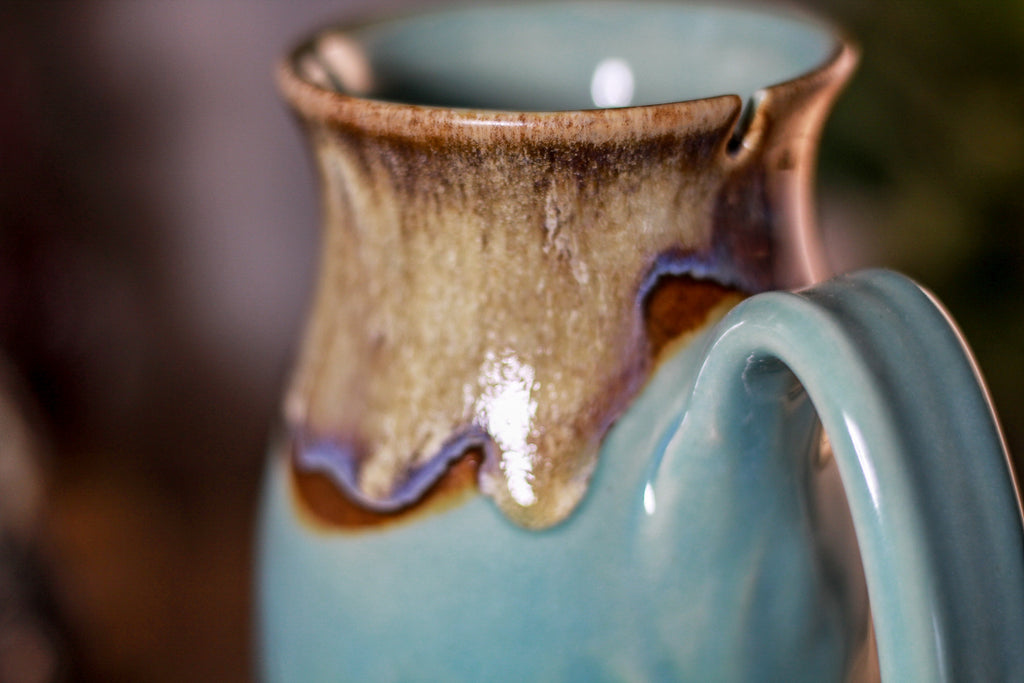 32-D Barely Flared Notched Crystal Mug, 12 oz.