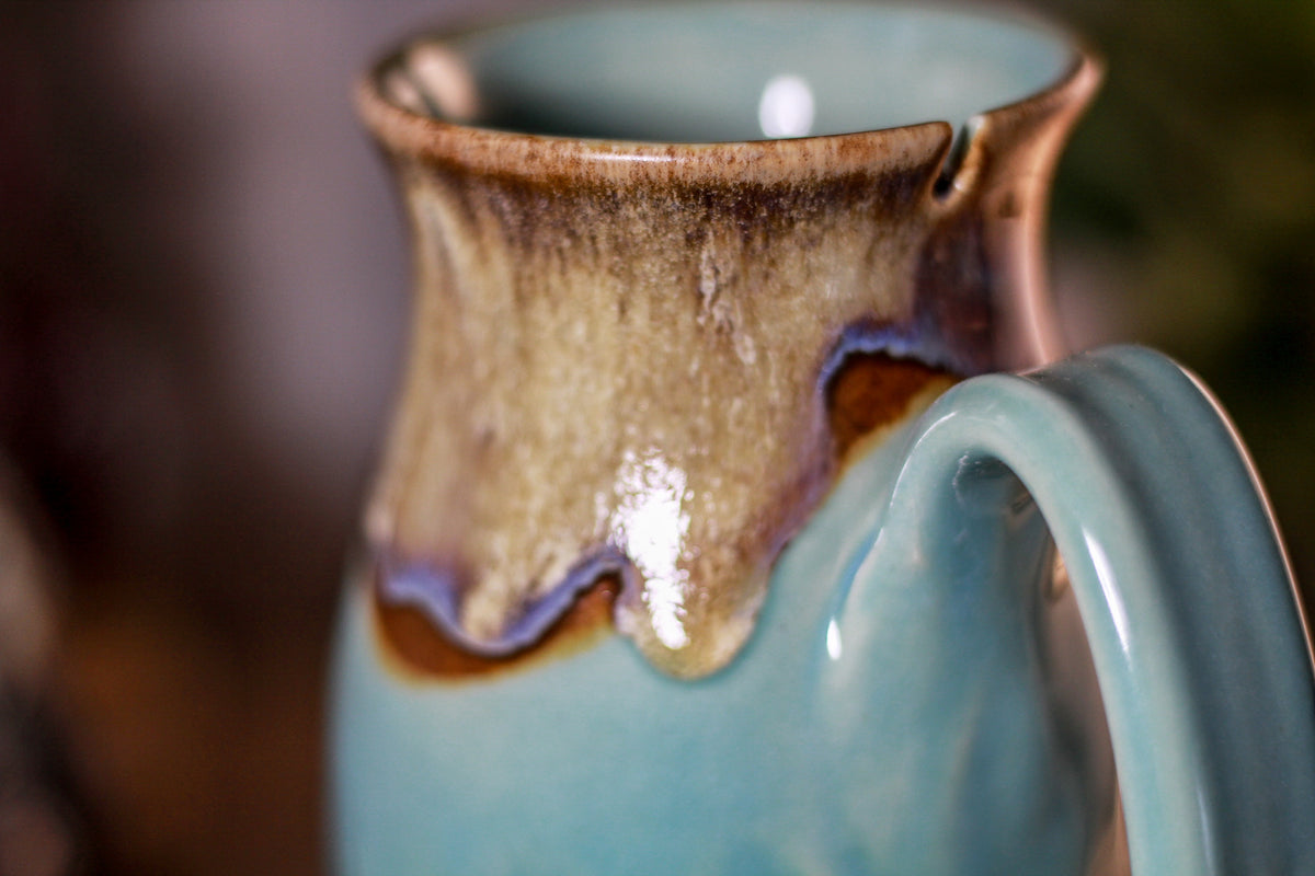 32-D Barely Flared Notched Crystal Mug, 12 oz.