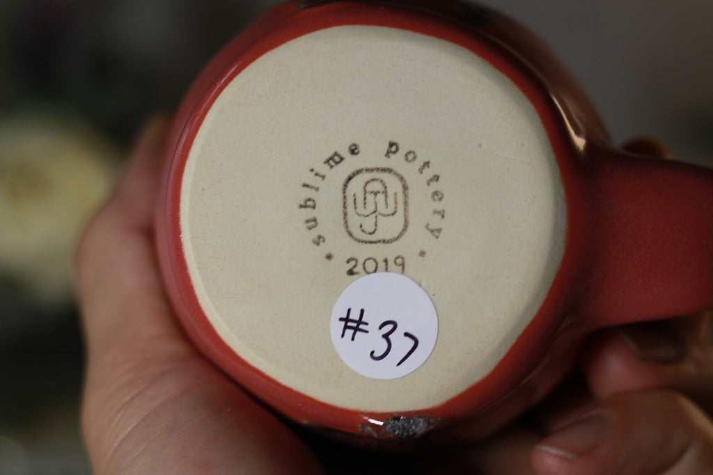 37-D Barely Flared Notched Mug, 10 oz.