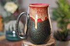 44-D Barely Flared Notched Mug - MISFIT, 15 oz. - 80% off - Not recommended as a drinking vessel.