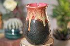 44-D Barely Flared Notched Mug - MISFIT, 15 oz. - 80% off - Not recommended as a drinking vessel.