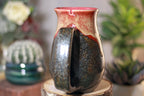 44-D Barely Flared Notched Mug - MISFIT, 15 oz. - 80% off - Not recommended as a drinking vessel.