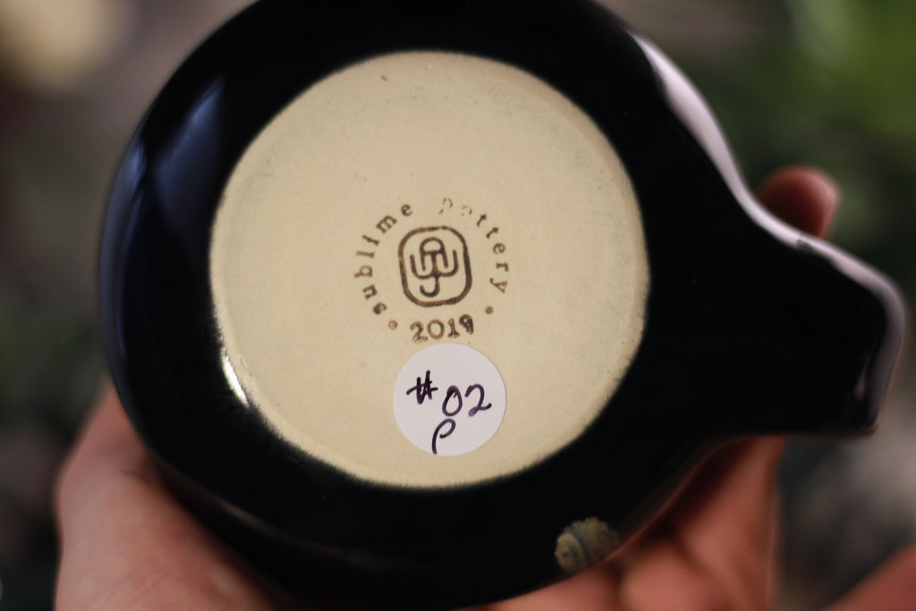 02-P Flared Notched Mug, 15 oz.