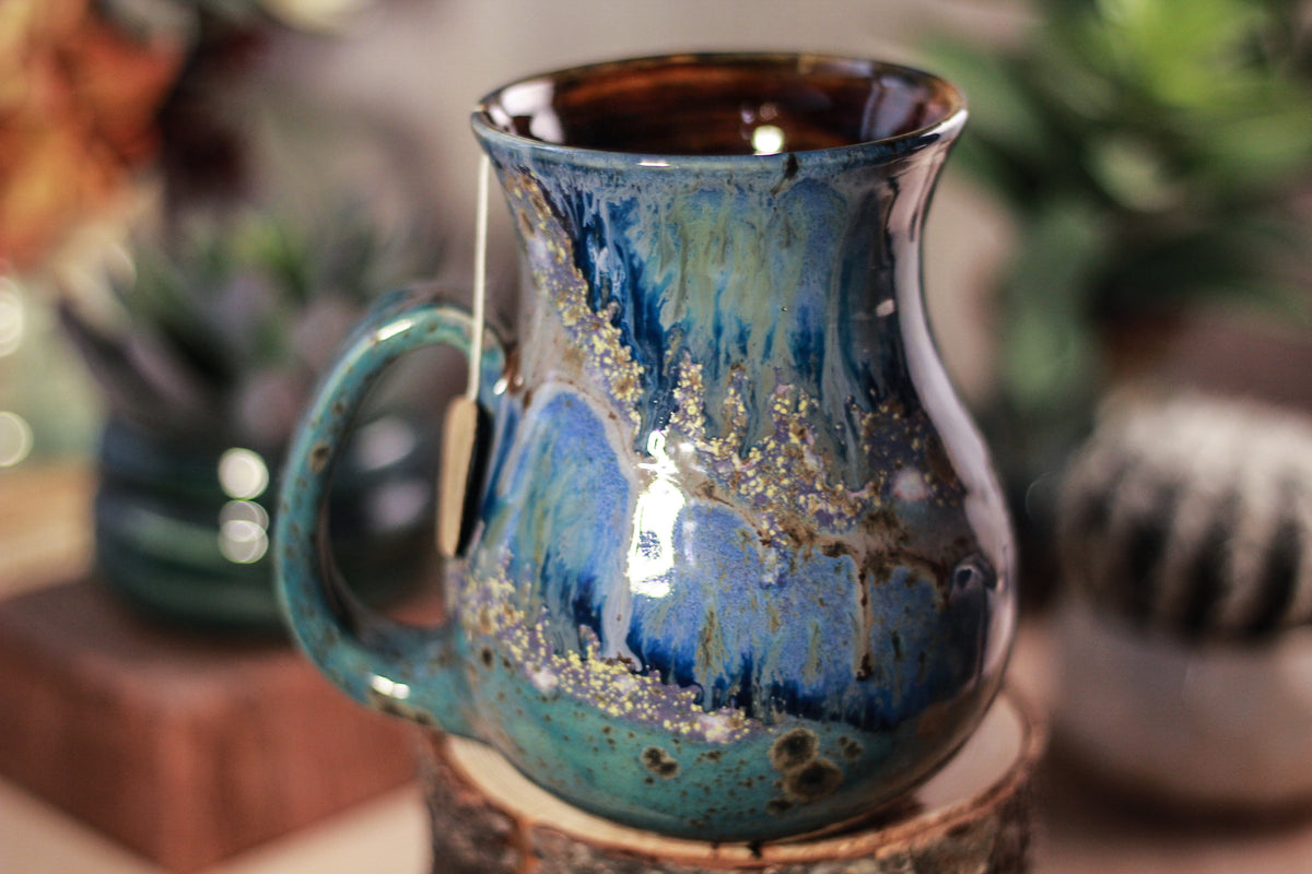 04-P Barely Flared Notched Mug, 18 oz.