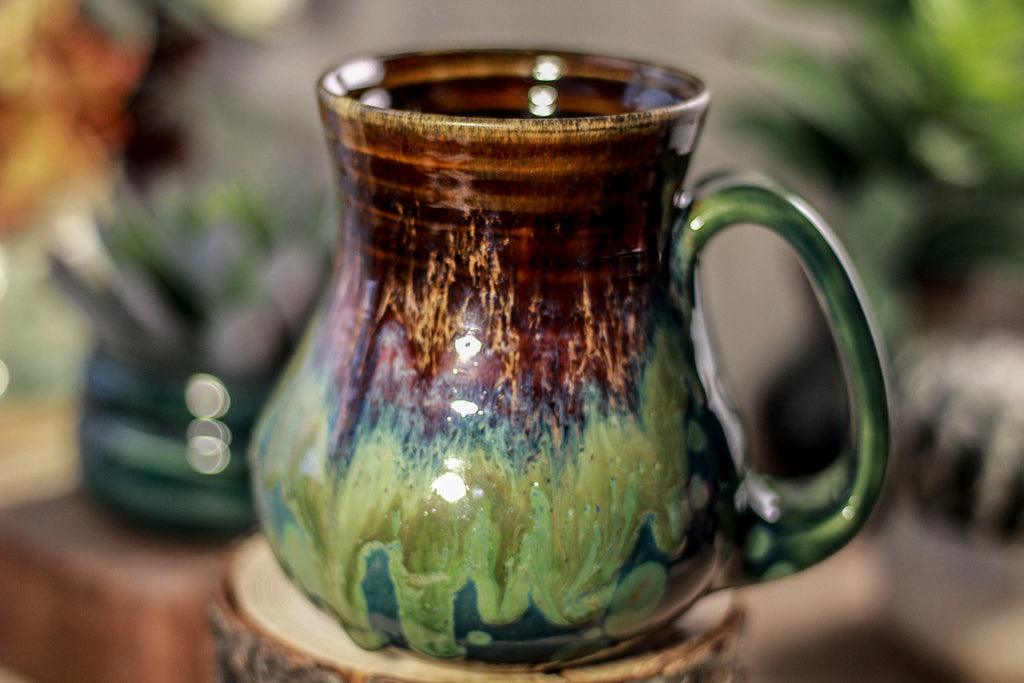 07-C Electric Falls Barely Flared Mug - TOP SHELF ODDBALL, 17 oz.