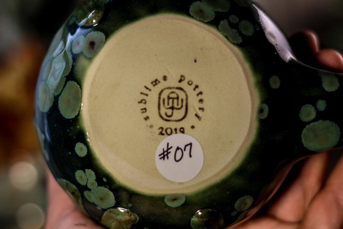 07-C Electric Falls Barely Flared Mug - TOP SHELF ODDBALL, 17 oz.