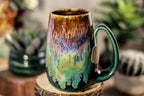 08-D Electric Falls Notched Mug - TOP SHELF, 16 oz