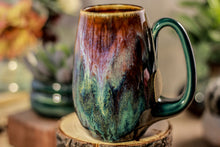Load image into Gallery viewer, 09-C Electric Falls Notched Crystal Mug - ODDBALL, 17 oz - 10% off