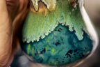 14-B Copper Agate Flared Notched Mug - TOP SHELF, 19 oz.