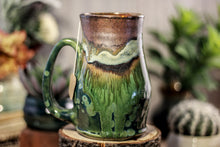 Load image into Gallery viewer, 16-B Copper Agate Barely Flared Notched Mug -  MISFIT, 17 oz. - 15% off