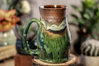 16-B Copper Agate Barely Flared Notched Mug -  MISFIT, 17 oz. - 15% off