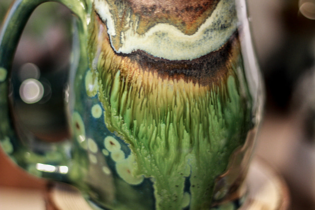 16-B Copper Agate Barely Flared Notched Mug -  MISFIT, 17 oz. - 15% off