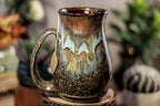 17-B Copper Agate Barely Flared Notched Mug -  MISFIT, 17 oz. - 10% off