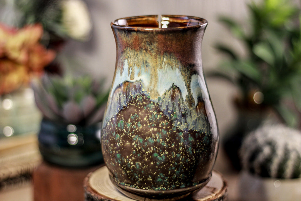 17-B Copper Agate Barely Flared Notched Mug -  MISFIT, 17 oz. - 10% off