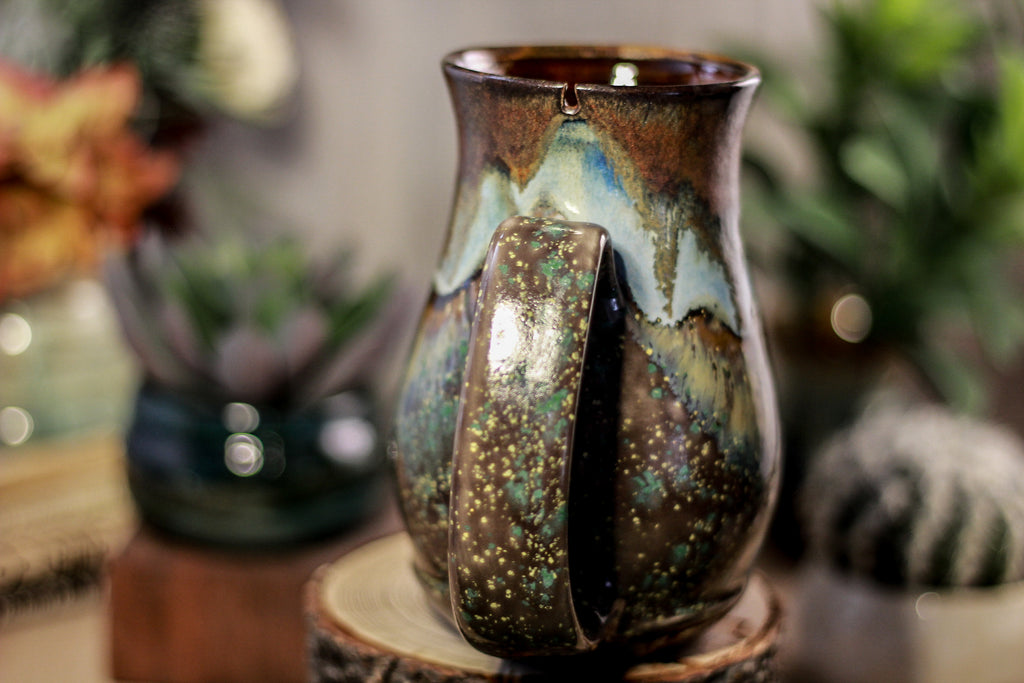 17-B Copper Agate Barely Flared Notched Mug -  MISFIT, 17 oz. - 10% off