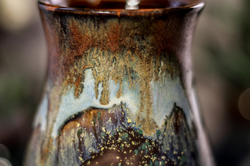 17-B Copper Agate Barely Flared Notched Mug -  MISFIT, 17 oz. - 10% off