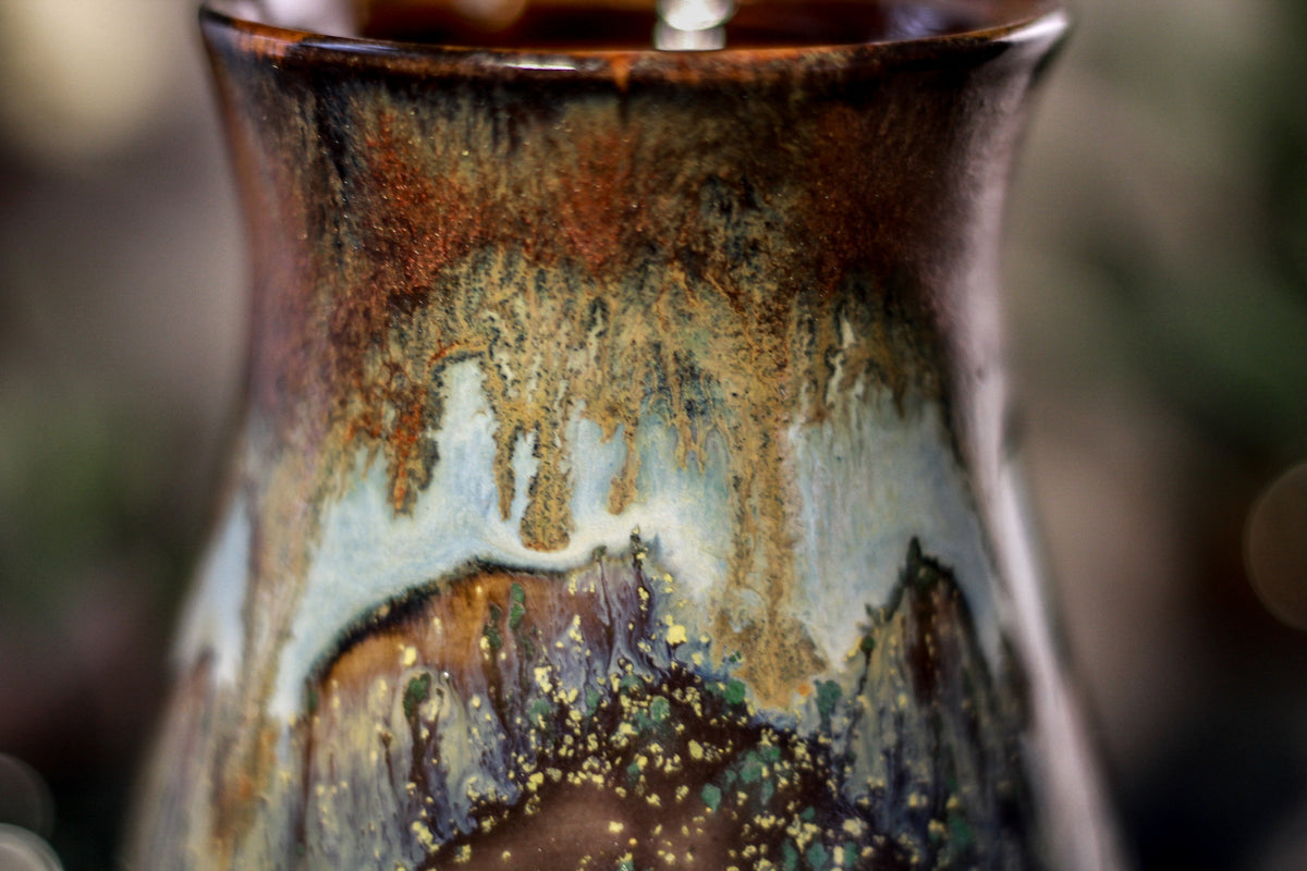 17-B Copper Agate Barely Flared Notched Mug -  MISFIT, 17 oz. - 10% off