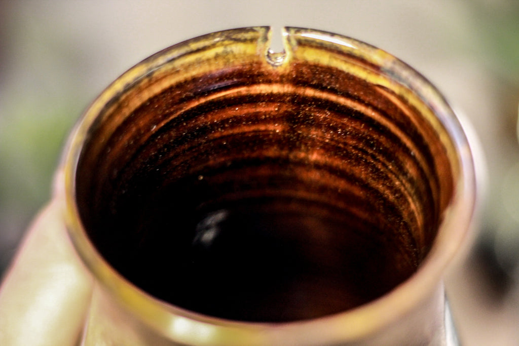 17-B Copper Agate Barely Flared Notched Mug -  MISFIT, 17 oz. - 10% off