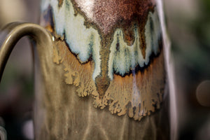 18-B Copper Agate Crystal Notched Mug - TOP SHELF, 15 oz.