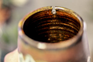 18-B Copper Agate Crystal Notched Mug - TOP SHELF, 15 oz.