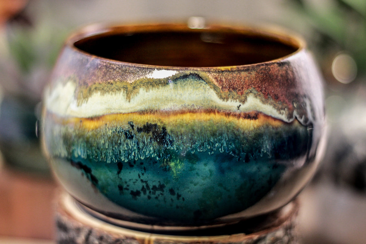 20-B Copper Agate Bowl, 24 oz.