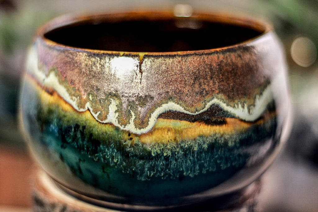 20-B Copper Agate Bowl, 24 oz.