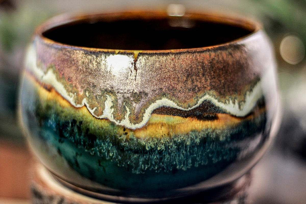 20-B Copper Agate Bowl, 24 oz.