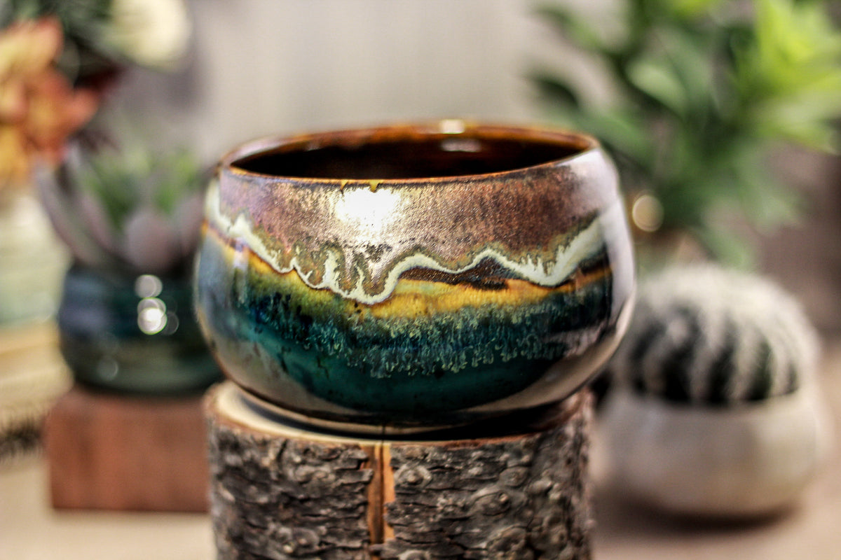 20-B Copper Agate Bowl, 24 oz.