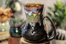 Load image into Gallery viewer, 22-A New Earth Flared Notched Textured Mug, 17 oz.