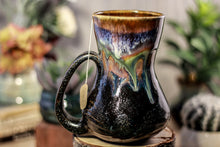 Load image into Gallery viewer, 22-A New Earth Flared Notched Textured Mug, 17 oz.