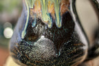 22-A New Earth Flared Notched Textured Mug, 17 oz.