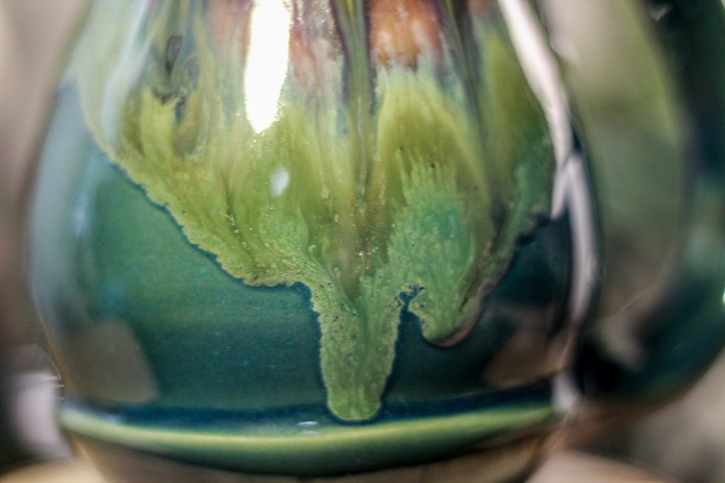 24-A New Earth Barely Flared Notched Mug - TOP SHELF, 17 oz.
