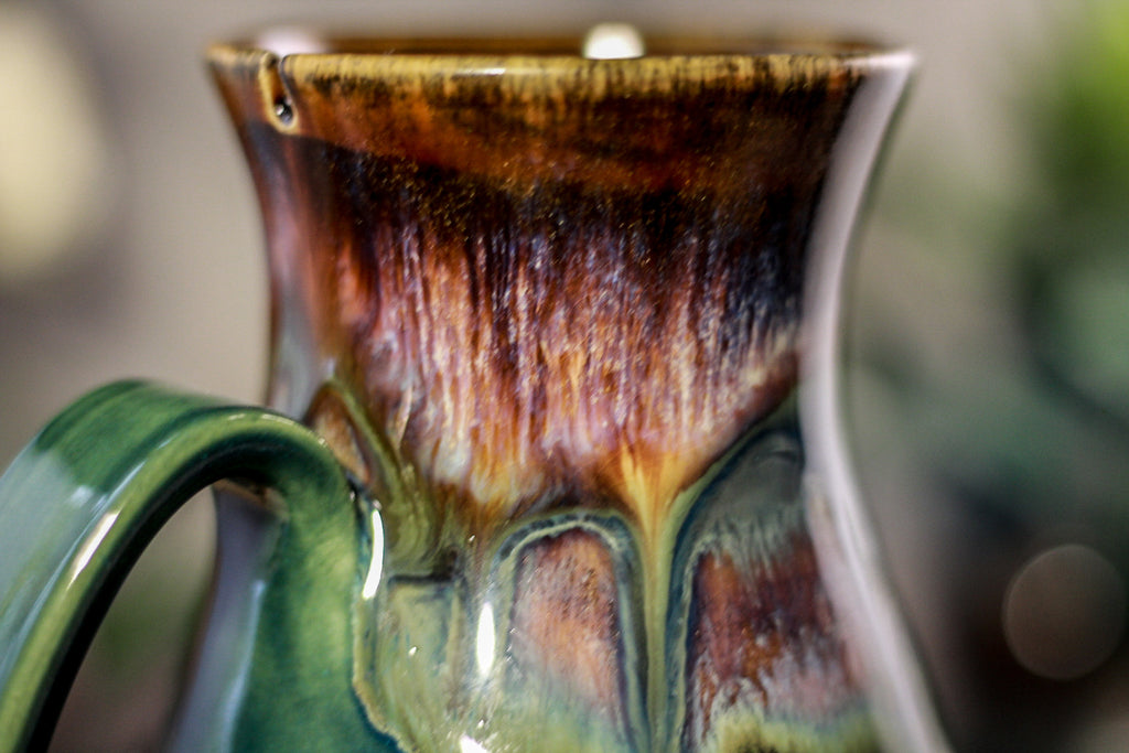 24-A New Earth Barely Flared Notched Mug - TOP SHELF, 17 oz.