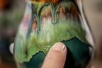24-A New Earth Barely Flared Notched Mug - TOP SHELF, 17 oz.