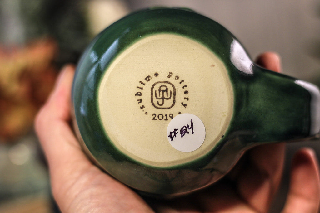24-A New Earth Barely Flared Notched Mug - TOP SHELF, 17 oz.