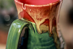 26-C Lava Falls Barely Flared Notched Textured Mug, 15 oz