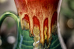 26-C Lava Falls Barely Flared Notched Textured Mug, 15 oz