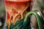 26-C Lava Falls Barely Flared Notched Textured Mug, 15 oz