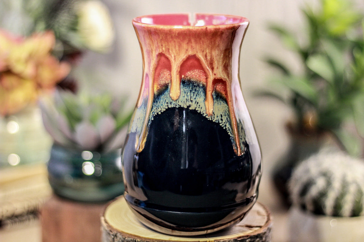 27-C Lava Falls Barely Flared Notched Mug - TOP SHELF, 18 oz