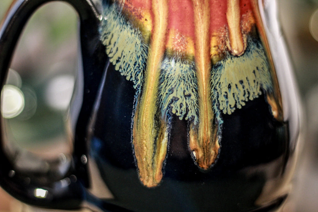 27-C Lava Falls Barely Flared Notched Mug - TOP SHELF, 18 oz