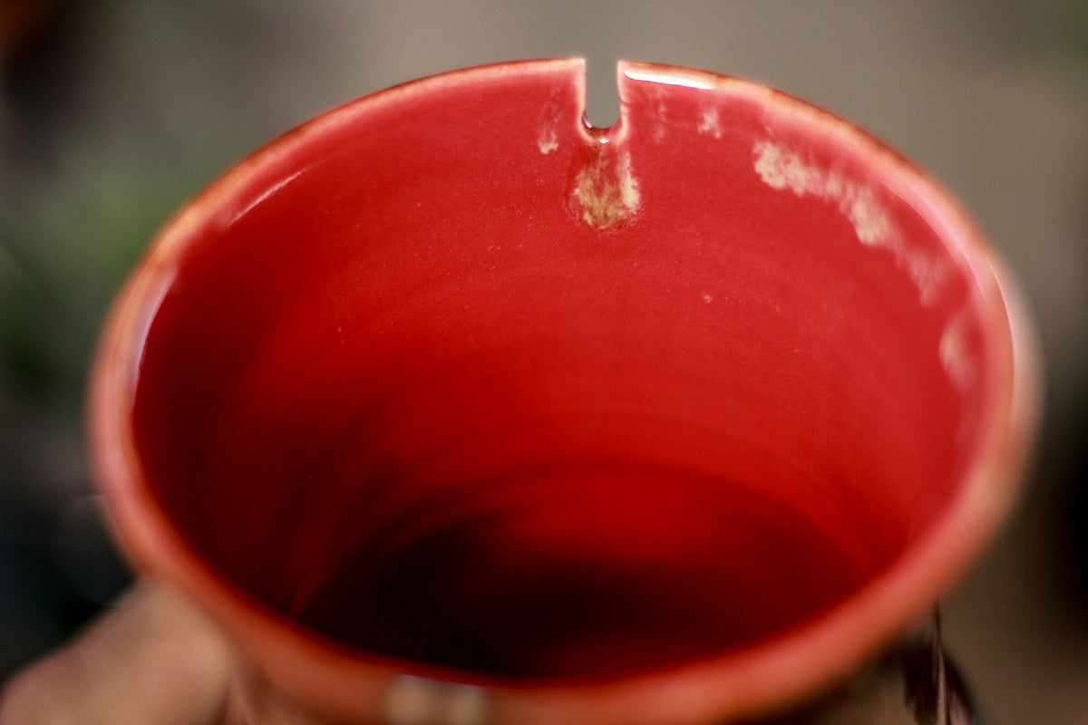 27-C Lava Falls Barely Flared Notched Mug - TOP SHELF, 18 oz