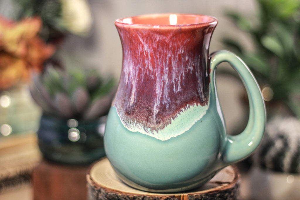 31-C Flaming Phoenix Barely Flared Mug, 15 oz.