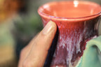 31-C Flaming Phoenix Barely Flared Mug, 15 oz.