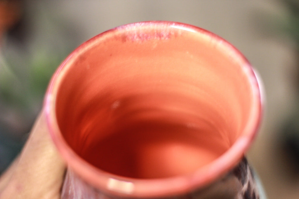 31-C Flaming Phoenix Barely Flared Mug, 15 oz.